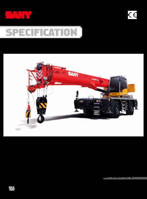 Ruwterrein-kranen Sany SRC400T