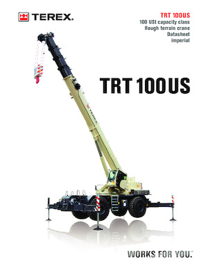 Ruwterrein-kranen TEREX CRANES TRT 100US