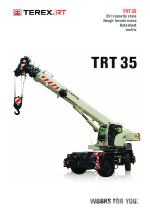 Ruwterrein-kranen TEREX CRANES TRT 65