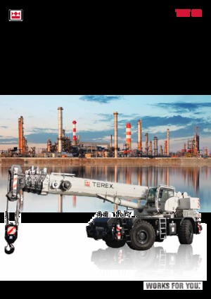 Ruwterrein-kranen TEREX CRANES TRT 80