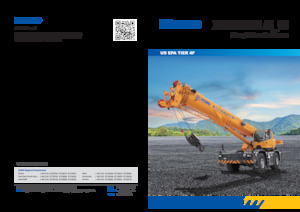 Ruwterrein-kranen XCMG XCR60L5U