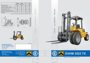 Ruwterrein-heftrucks Desta DVHM 3522 TX