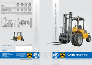 Ruwterrein-heftrucks Desta DVHM 3522 TX