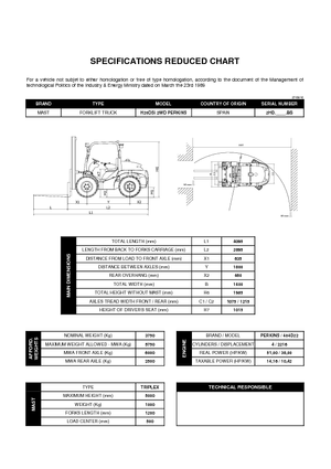 Ruwterrein-heftrucks Mast Explorer H 20 DL