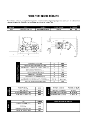 Ruwterrein-heftrucks Mast Explorer H 20 DL