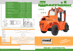 Ruwterrein-heftrucks Mast Explorer H 30 DA