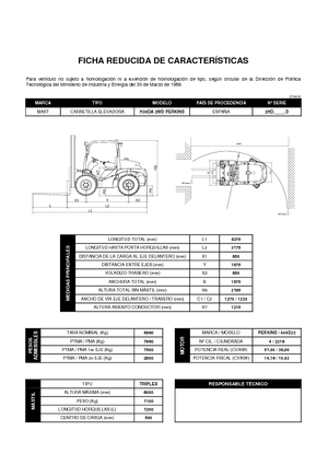 Ruwterrein-heftrucks Mast Explorer H 30 DA