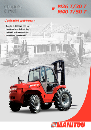 Ruwterrein-heftrucks Manitou M 50.4