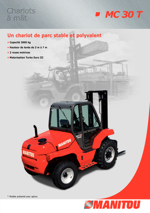 Ruwterrein-heftrucks Manitou MC 30