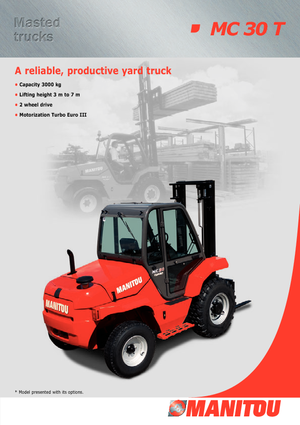 Ruwterrein-heftrucks Manitou MC 30