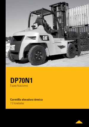 Dieselheftrucks Caterpillar DP70N1