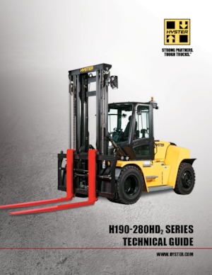 Dieselheftrucks Hyster H190HD2