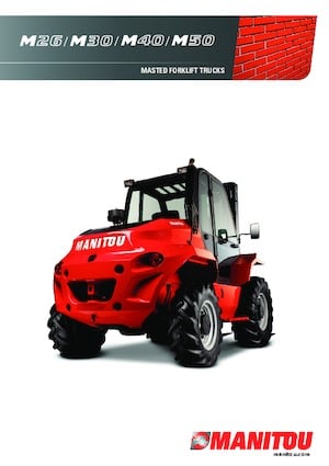 Ruwterrein-heftrucks Manitou M 30-4