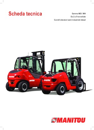 Ruwterrein-heftrucks Manitou MH 25-4 T Buggie