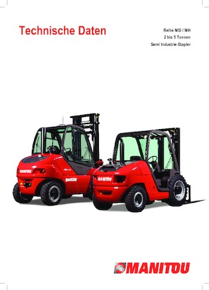 Ruwterrein-heftrucks Manitou MSI 25 T