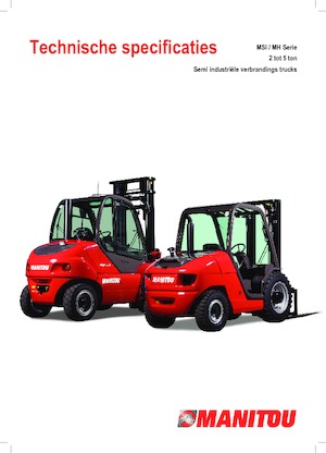 Ruwterrein-heftrucks Manitou MSI 25 T