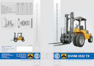 Ruwterrein-heftrucks Desta DV 35 T4