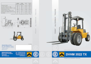 Ruwterrein-heftrucks Desta DV 35 T4