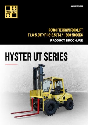 Ruwterrein-heftrucks Hyster F3.5UT