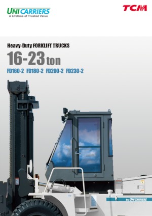 Ruwterrein-heftrucks TCM FD180-2