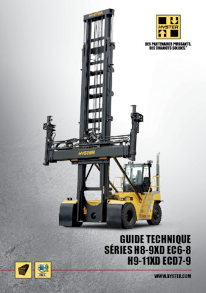 Ruwterrein-heftrucks Hyster H8XD-EC6