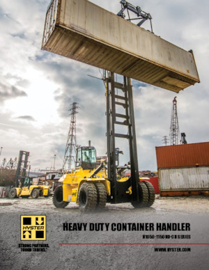 Ruwterrein-heftrucks Hyster H1150HD-CH5