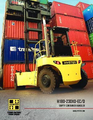 Ruwterrein-heftrucks Hyster H210XD-ECD8