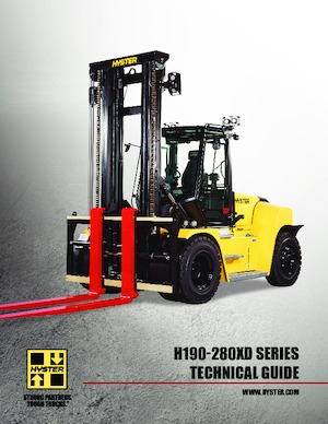 Dieselheftrucks Hyster H190XD