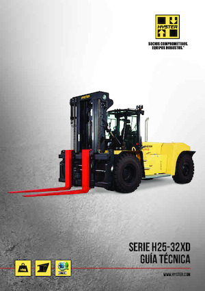 Ruwterrein-heftrucks Hyster H32XD9