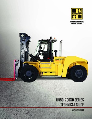 Ruwterrein-heftrucks Hyster H650XD36