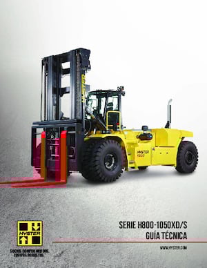 Ruwterrein-heftrucks Hyster H900XDS48
