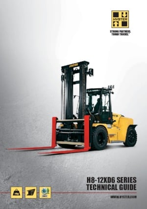 Ruwterrein-heftrucks Hyster H9XD6