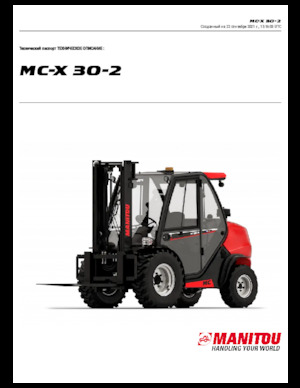 Ruwterrein-heftrucks Manitou MC 30-2