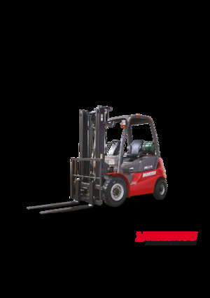Ruwterrein-heftrucks Manitou MI-X 25 G