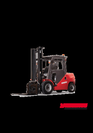 Ruwterrein-heftrucks Manitou MI-X 55 D