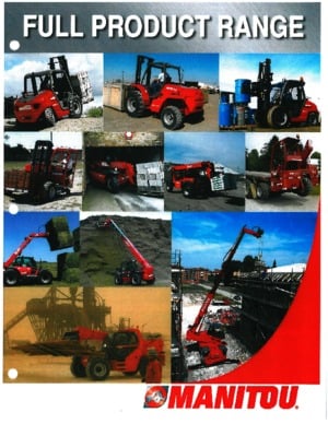 Ruwterrein-heftrucks Manitou MH 25-4T Buggie