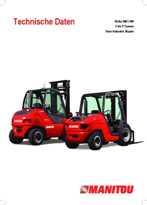 Ruwterrein-heftrucks Manitou MSI 20 T Buggie