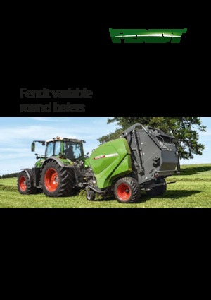 Ronde-balenpersen Fendt 4180 V