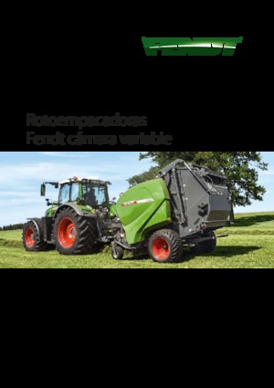 Ronde-balenpersen Fendt 4180 V