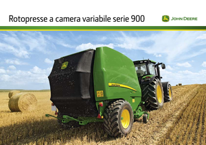 Ronde-balenpersen John Deere 960 Premium