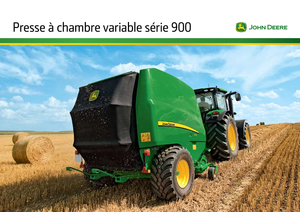 Ronde-balenpersen John Deere 960 Premium