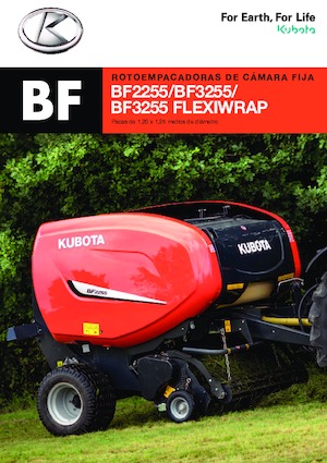 Ronde-balenpersen Kubota BF3255 SC 14