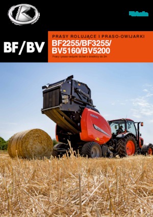 Ronde-balenpersen Kubota BV5160 SC 14