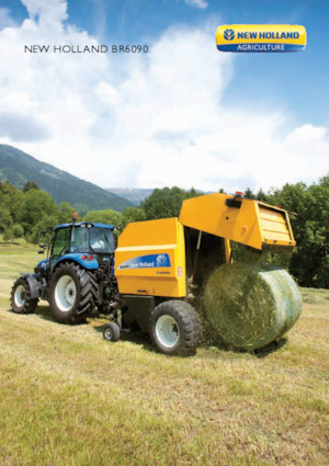 Ronde-balenpersen New Holland BR6090