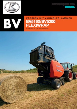 Ronde-balenpersen Kubota BV5160 SC 14