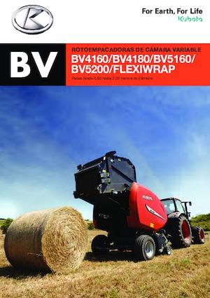 Ronde-balenpersen Kubota BV5160 SC 14
