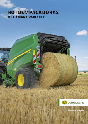 Ronde-balenpersen John Deere C462R Kombi 