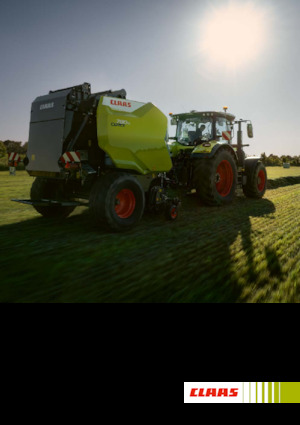 Ronde-balenpersen Claas Cerex 760 RC