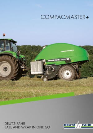 Ronde-balenpersen DEUTZ-FAHR CompacMaster
