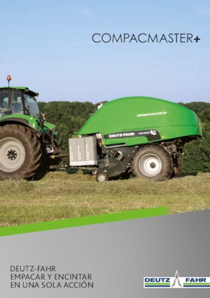 Ronde-balenpersen DEUTZ-FAHR CompacMaster